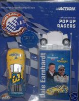 1999 Dale Earnhardt 1/64th Wrangler "PopUp Racers" Monte Carlo