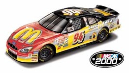 2000 Bill Elliott 1/64th McDonald's "25th Anniversary" RCCA hood open Intrepid