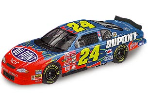 ..2002 Jeff Gordon 1/18th DuPont c/w car