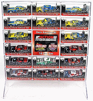 1996 Dale Earnhardt 1/64th 16 car set with display case