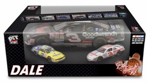 2007 Dale Earnhardt 1/24th and 1/64th "Dale the Movie" 3 car set