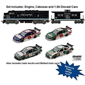 dale earnhardt jr train set