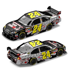 2009 Jeff Gordon 1/24th Dupont/National Guard car