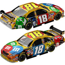 2009 Kyle Busch 1/64th M&M's Pitstop Series car