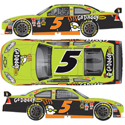 2010 Mark Martin 1/24th GoDaddy.Com car