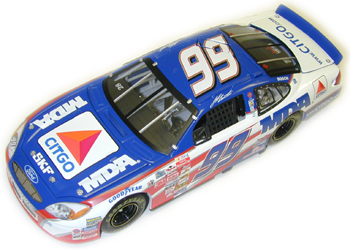 2001 Jeff Burton 1/24th Citgo "Muscular Dystrophy" Preferred Series c/w car