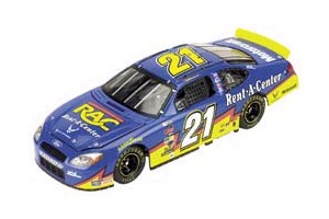 2004 Ricky Rudd  1/24th Rent-A-Center Preferred Series c/w car